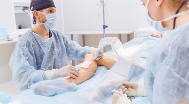Operation für Krampfadern